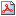 PDF document icon